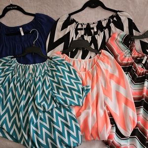 Women's Magic Fit Tops 5 Pack